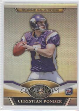 2011 Topps Platinum - [Base] #109 - Christian Ponder