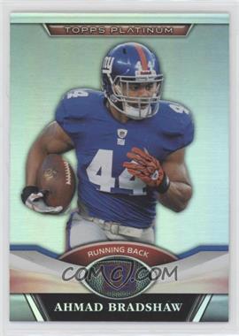 2011 Topps Platinum - [Base] #138 - Ahmad Bradshaw