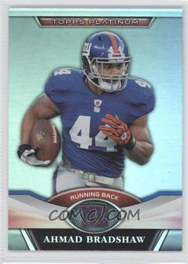 2011 Topps Platinum - [Base] #138 - Ahmad Bradshaw