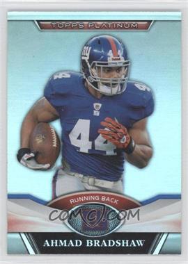 2011 Topps Platinum - [Base] #138 - Ahmad Bradshaw