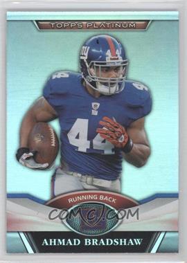 2011 Topps Platinum - [Base] #138 - Ahmad Bradshaw