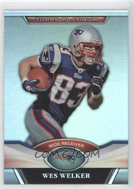 2011 Topps Platinum - [Base] #142 - Wes Welker