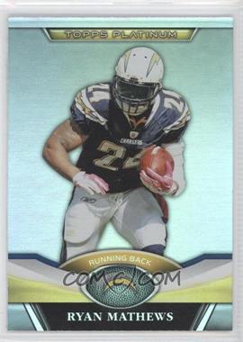 2011 Topps Platinum - [Base] #25 - Ryan Mathews