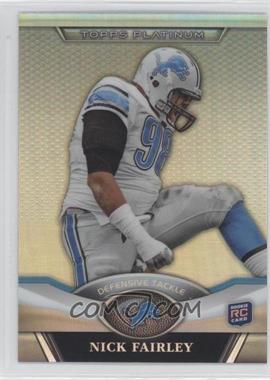 2011 Topps Platinum - [Base] #38 - Nick Fairley