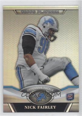 2011 Topps Platinum - [Base] #38 - Nick Fairley