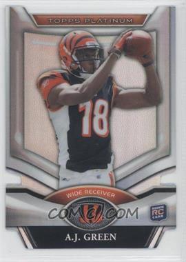 2011 Topps Platinum - Die-Cut #PDC-AG - A.J. Green