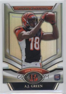 2011 Topps Platinum - Die-Cut #PDC-AG - A.J. Green