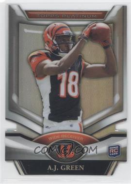 2011 Topps Platinum - Die-Cut #PDC-AG - A.J. Green