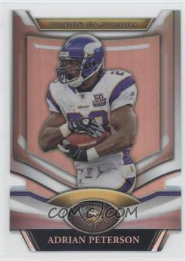 2011 Topps Platinum - Die-Cut #PDC-AP - Adrian Peterson