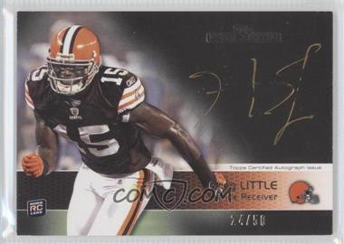 2011 Topps Precision - [Base] - Rookie Autographs Gold Ink #115 - Greg Little /50