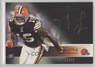 2011 Topps Precision - [Base] - Rookie Autographs Gold Ink #115 - Greg Little /50