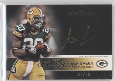 2011 Topps Precision - [Base] - Rookie Autographs Gold Ink #117 - Alex Green /50