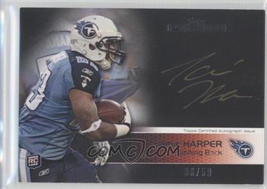 2011 Topps Precision - [Base] - Rookie Autographs Gold Ink #124 - Jamie Harper /50