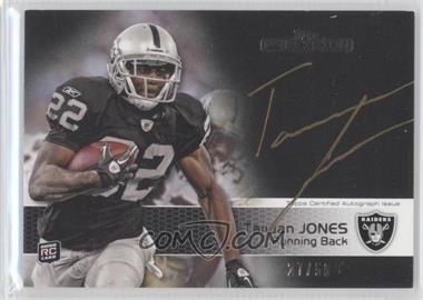 2011 Topps Precision - [Base] - Rookie Autographs Gold Ink #125 - Taiwan Jones /50