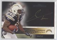 Jordan Todman [EX to NM] #/50