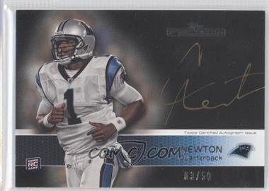 2011 Topps Precision - [Base] - Rookie Autographs Gold Ink #138 - Cam Newton /50