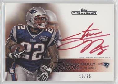 2011 Topps Precision - [Base] - Rookie Autographs Red Ink #122 - Stevan Ridley /75
