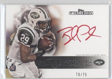 2011 Topps Precision - [Base] - Rookie Autographs Red Ink #126 - Bilal Powell /75