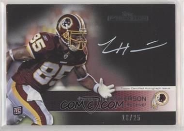 2011 Topps Precision - [Base] - Rookie Autographs White Ink #114 - Leonard Hankerson /25