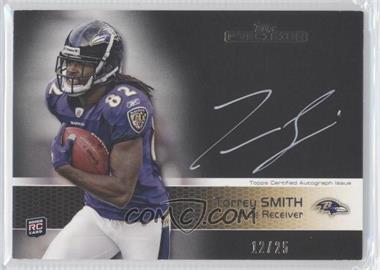 2011 Topps Precision - [Base] - Rookie Autographs White Ink #116 - Torrey Smith /25