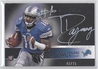 Titus Young [Noted] #/25