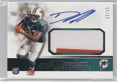 2011 Topps Precision - Rookie Autographed Jumbo Relic - Green Patch #RAJR-DT - Daniel Thomas /25