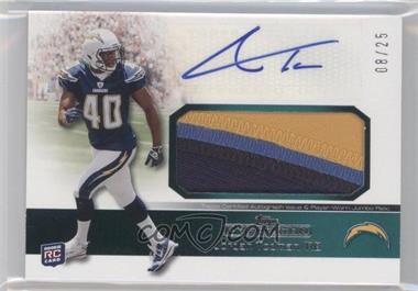 2011 Topps Precision - Rookie Autographed Jumbo Relic - Green Patch #RAJR-JT - Jordan Todman /25