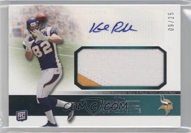2011 Topps Precision - Rookie Autographed Jumbo Relic - Green Patch #RAJR-KR - Kyle Rudolph /25