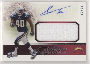 2011 Topps Precision - Rookie Autographed Jumbo Relic - Red #RAJR-JT - Jordan Todman /50