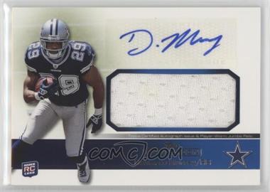 2011 Topps Precision - Rookie Autographed Jumbo Relic #RAJR-DM - DeMarco Murray