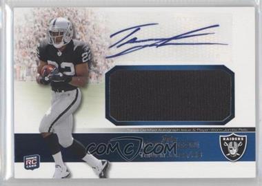 2011 Topps Precision - Rookie Autographed Jumbo Relic #RAJR-TJ - Taiwan Jones