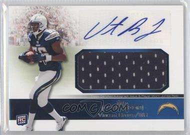 2011 Topps Precision - Rookie Autographed Jumbo Relic #RAJR-VB - Vincent Brown