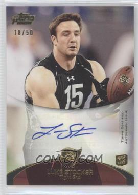 2011 Topps Prime - [Base] - Gold Rookie Autographs #118 - Luke Stocker /50