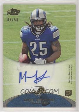 2011 Topps Prime - [Base] - Gold Rookie Autographs #146 - Mikel Leshoure /50