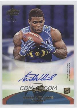 2011 Topps Prime - [Base] - Gold Rookie Autographs #155 - Aaron Williams /50