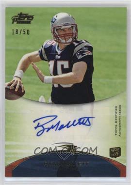 2011 Topps Prime - [Base] - Gold Rookie Autographs #44 - Ryan Mallett /50