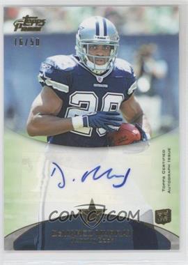 2011 Topps Prime - [Base] - Gold Rookie Autographs #9 - DeMarco Murray /50