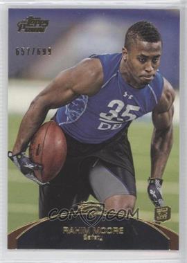 2011 Topps Prime - [Base] - Gold #51 - Rahim Moore /699