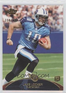 2011 Topps Prime - [Base] - Gold #82 - Jake Locker /699