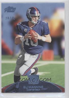 2011 Topps Prime - [Base] - Powder Blue #49 - Eli Manning /75