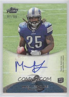 2011 Topps Prime - [Base] - Rookie Autographs #146 - Mikel Leshoure /99