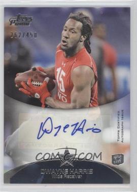 2011 Topps Prime - [Base] - Rookie Autographs #18 - Dwayne Harris /450