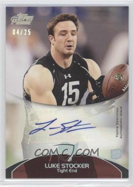 2011 Topps Prime - [Base] - Silver Rainbow Rookie Autographs #118 - Luke Stocker /25