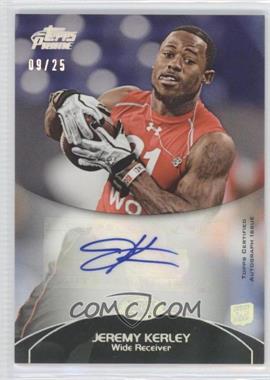 2011 Topps Prime - [Base] - Silver Rainbow Rookie Autographs #127 - Jeremy Kerley /25