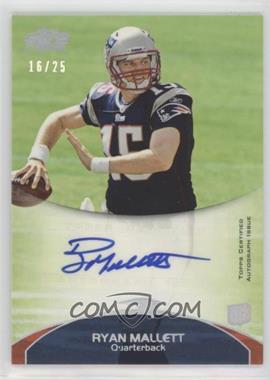 2011 Topps Prime - [Base] - Silver Rainbow Rookie Autographs #44 - Ryan Mallett /25 [EX to NM]