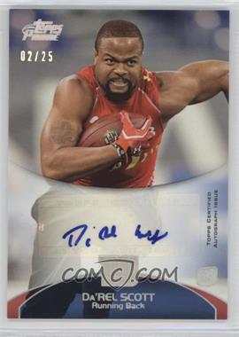 2011 Topps Prime - [Base] - Silver Rainbow Rookie Autographs #53 - Da'Rel Scott /25