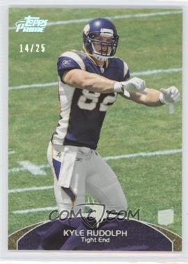 2011 Topps Prime - [Base] - Silver Rainbow #37 - Kyle Rudolph /25