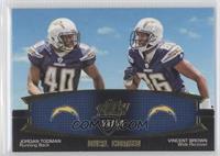 Jordan Todman, Vincent Brown #/50