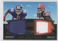 Hakeem Nicks, Greg Little #/50