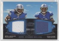 Mikel Leshoure, Titus Young #/398